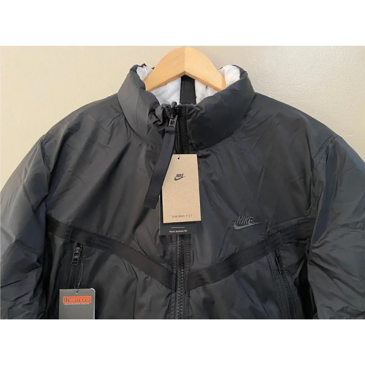 Nike clothing - Sportswear Therma-Fit Repel - Sportswear Repel - Black/Dark Smoke Grey (UPC: 0195239084041) 1