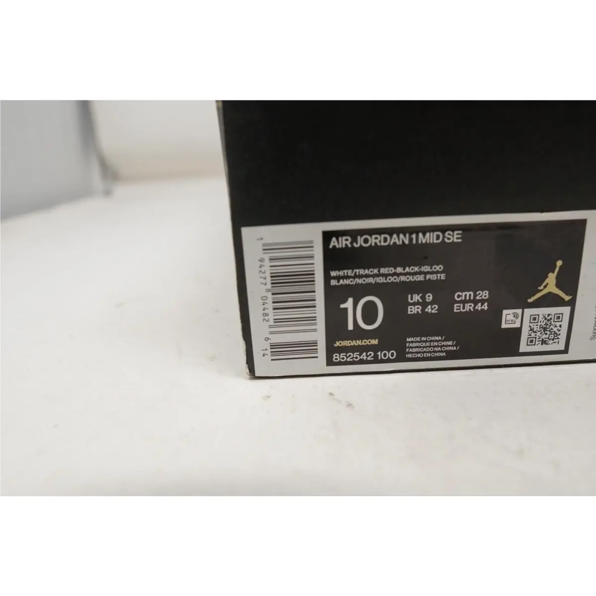 Nike shoes - Air Jordan 1 - Air - 852542-100 - Black 10