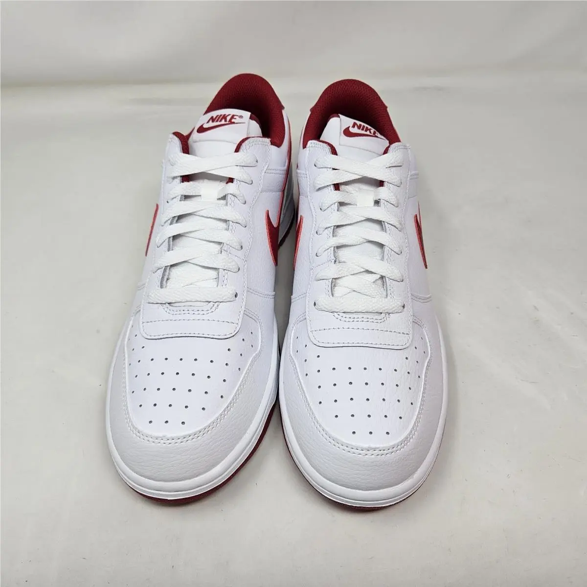 Nike shoes - Nike Big Low - Big Low - 355152-150 - White - Gym Red 2