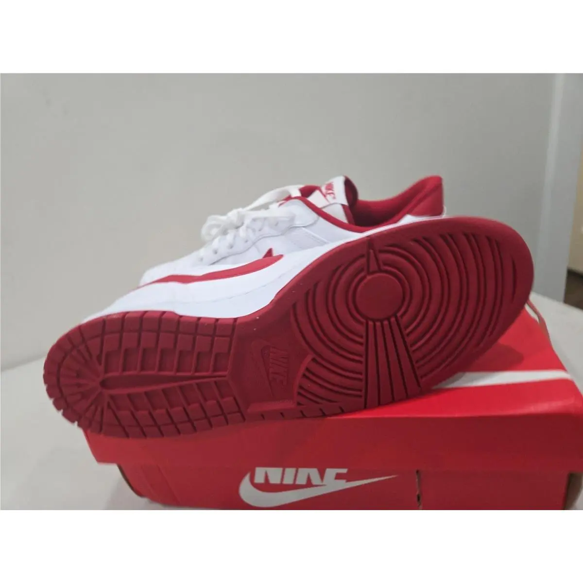 Nike shoes - Nike Big Nike - Big - 355152-150 - White (UPC: 659658341548) 6