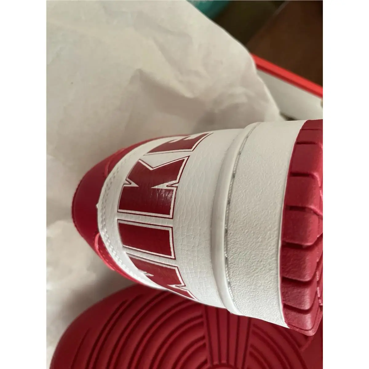 Nike shoes - Nike Big Nike - Big - 355152-150 - White (UPC: 659658341548) 4