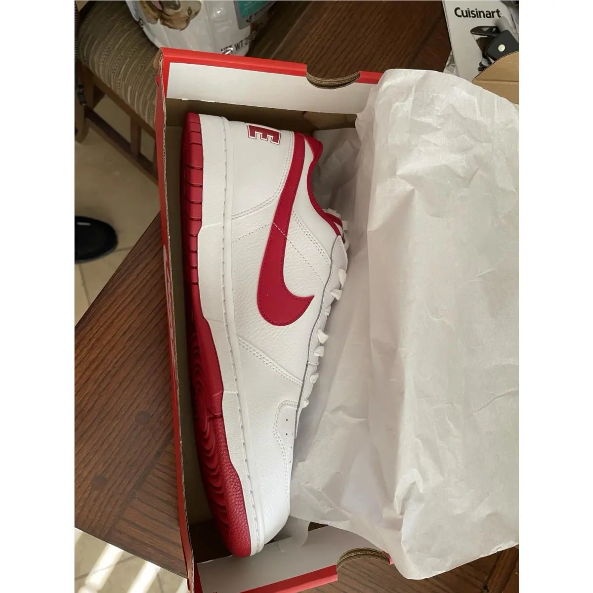 Nike shoes - Nike Big Nike - Big - 355152-150 - White (UPC: 659658341548) 6