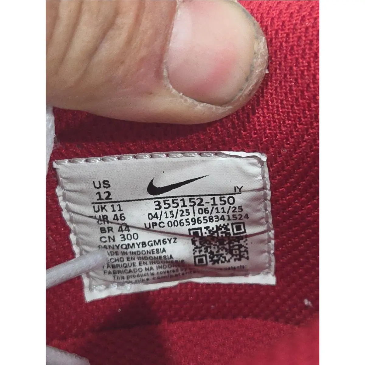 Nike shoes - Nike Big Nike - Big - 355152-150 - White (UPC: 659658341548) 8