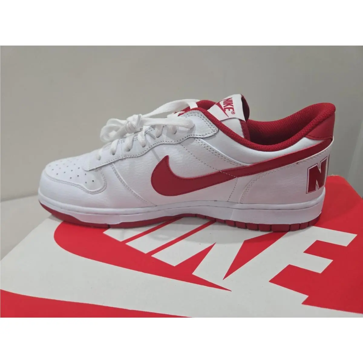 Nike shoes - Nike Big Nike - Big - 355152-150 - White (UPC: 659658341548) 4
