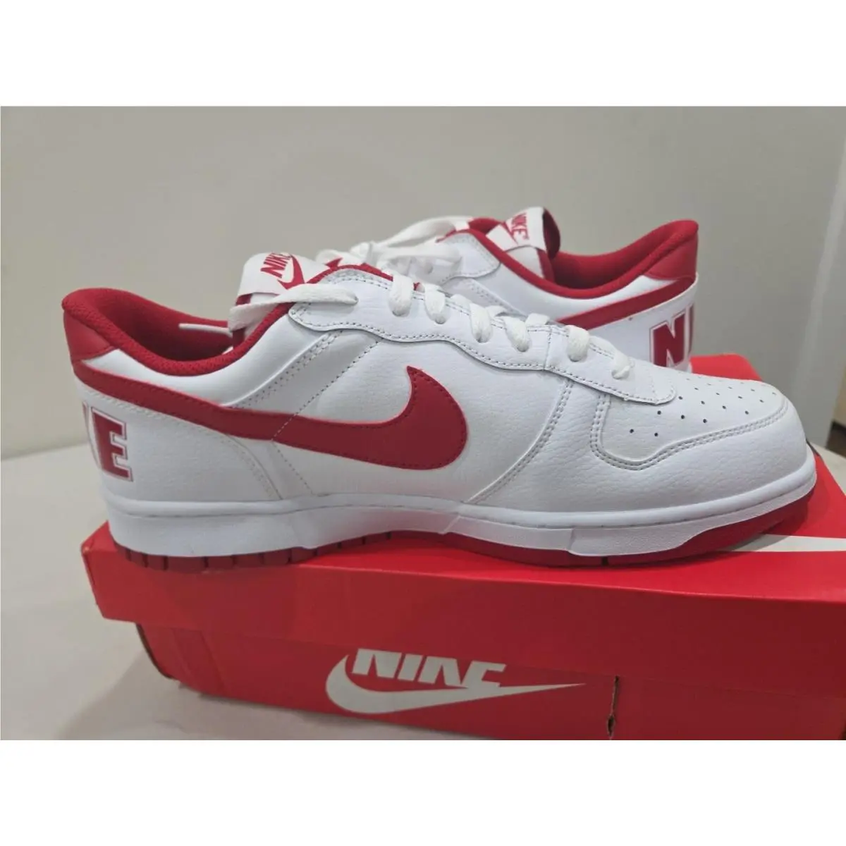 Nike shoes - Nike Big Nike - Big - 355152-150 - White (UPC: 659658341548) 5