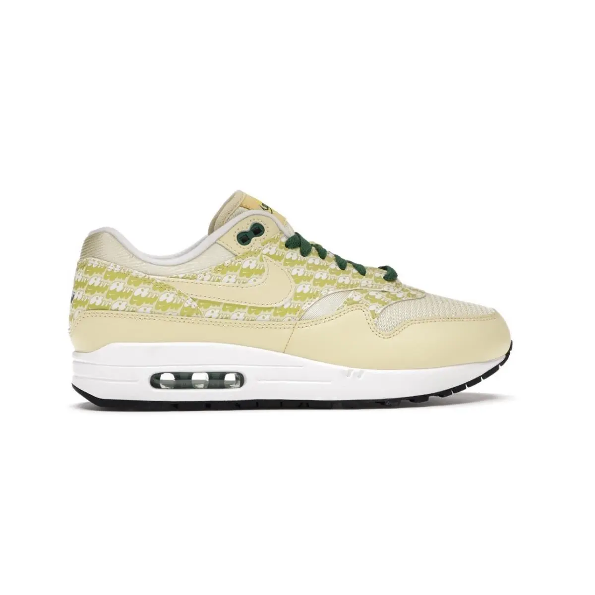 Nike Men Air Max 1 Prm Lemonade Pine Green SZ 6.5 cj0609-700
