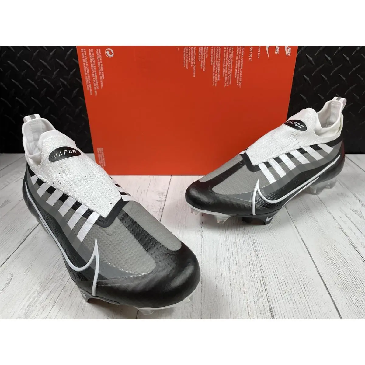 Size 10-NEW  Vapor Edge Elite 360 Blck/white-grey Mens DQ3558-001 by Nike