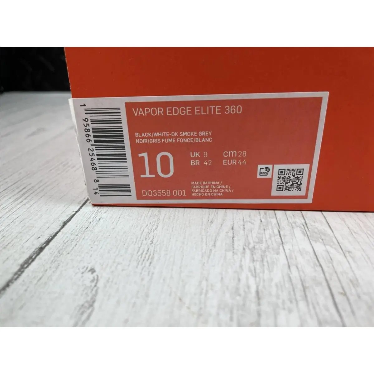 Nike shoes - Nike Vapor Edge - Vapor Edge - DQ3558-001 - Black (UPC: 0195866254688) 10