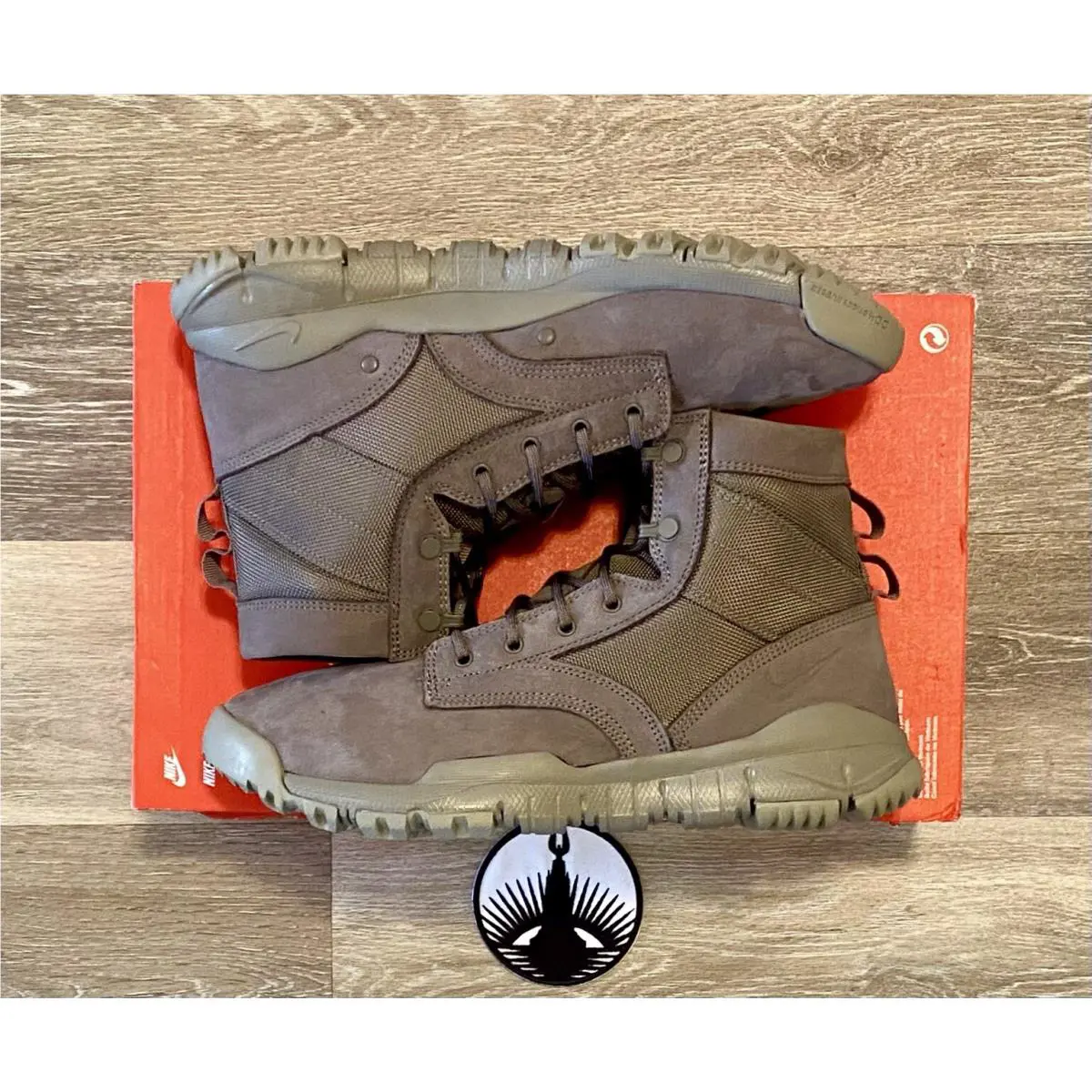 Nike Sfb 6 Nsw Dark Mushroom Light Taupe Boots 862507-201 Mens 9 Womens 10.5