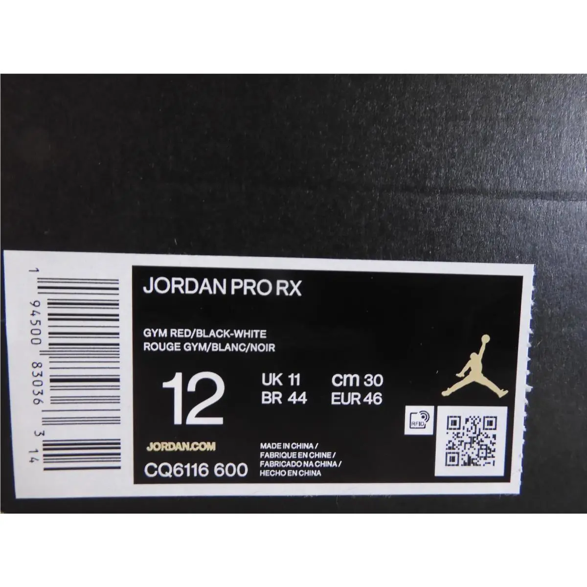 Nike shoes - Jordan Pro - Pro - CQ6116-600 - Red (UPC: 194500830363) 7