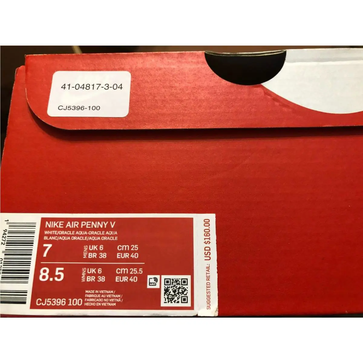 Nike shoes - Air Penny 5 - Air Penny - Multicolor (UPC: 00194272012509) 4