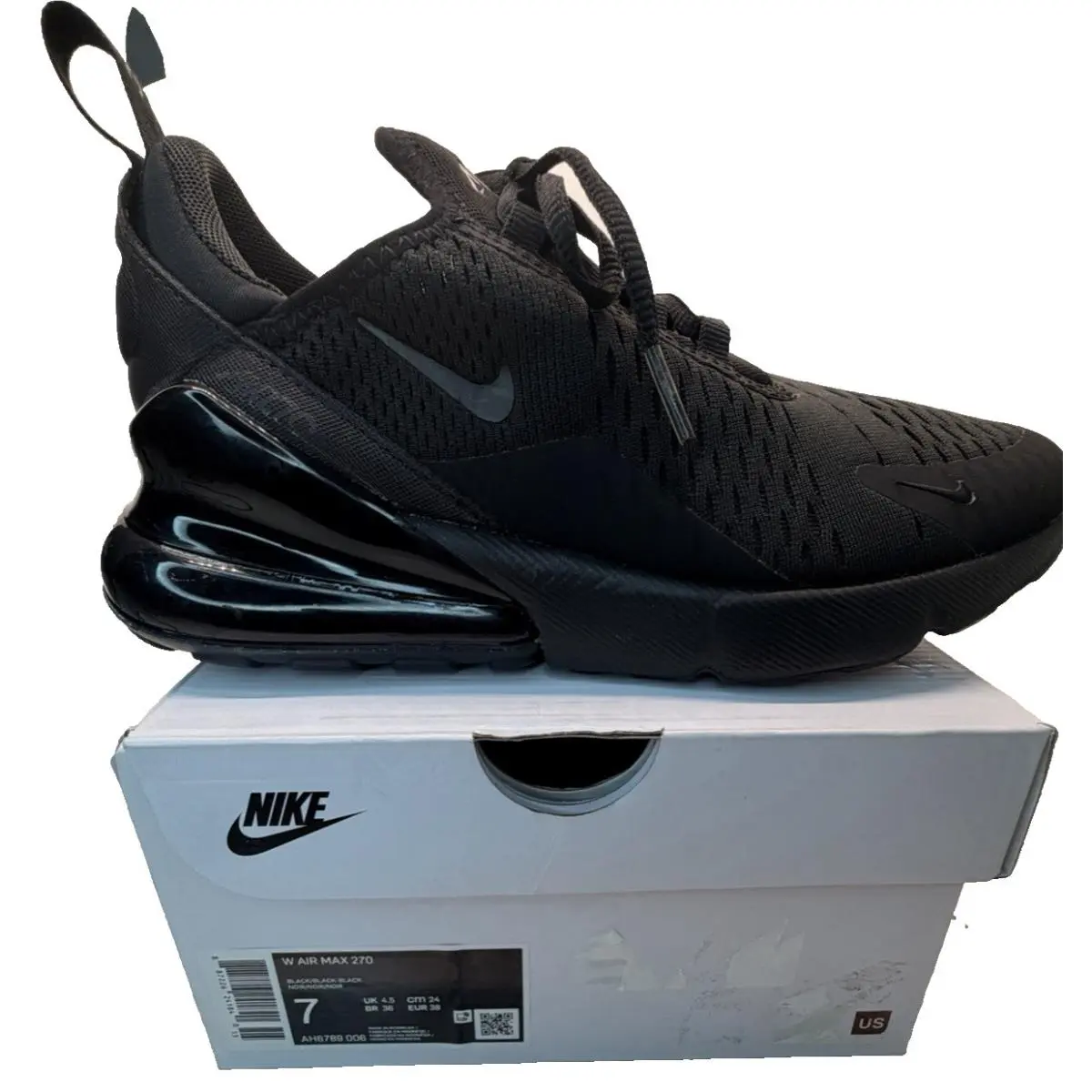 Nike shoes - Nike Air Max 270 - Air Max - AH6789-006 - Black (UPC: 0887226241840) 0