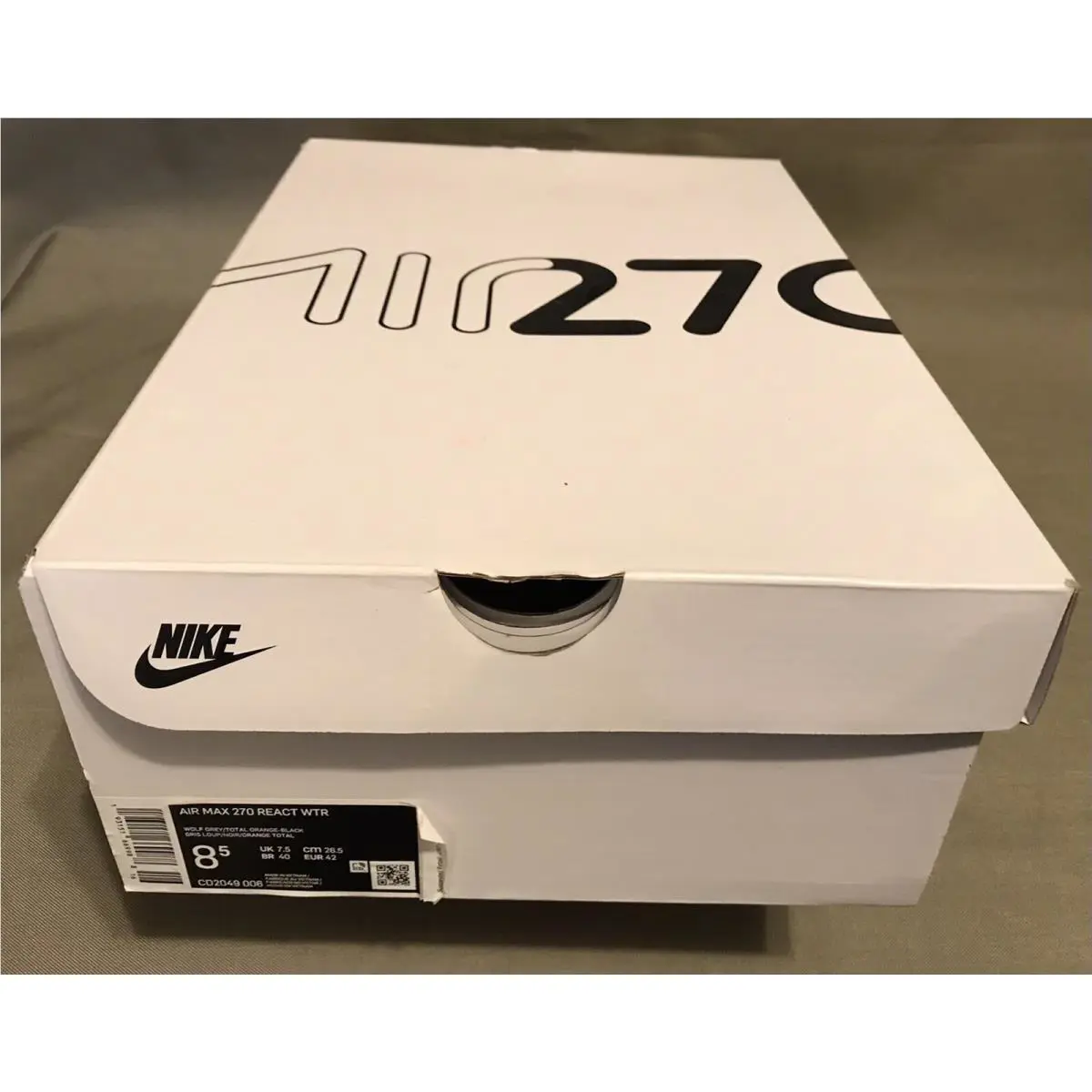 Nike shoes - Nike Air Max 270 - Air Max - CD2049-006 - Grey 9