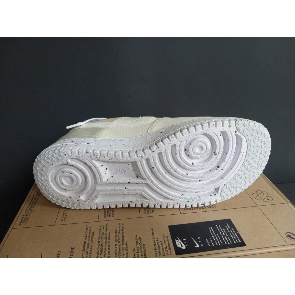 Nike shoes - Nike Air Force 1 Crater - DH2521-100 - White Cream Orange 3