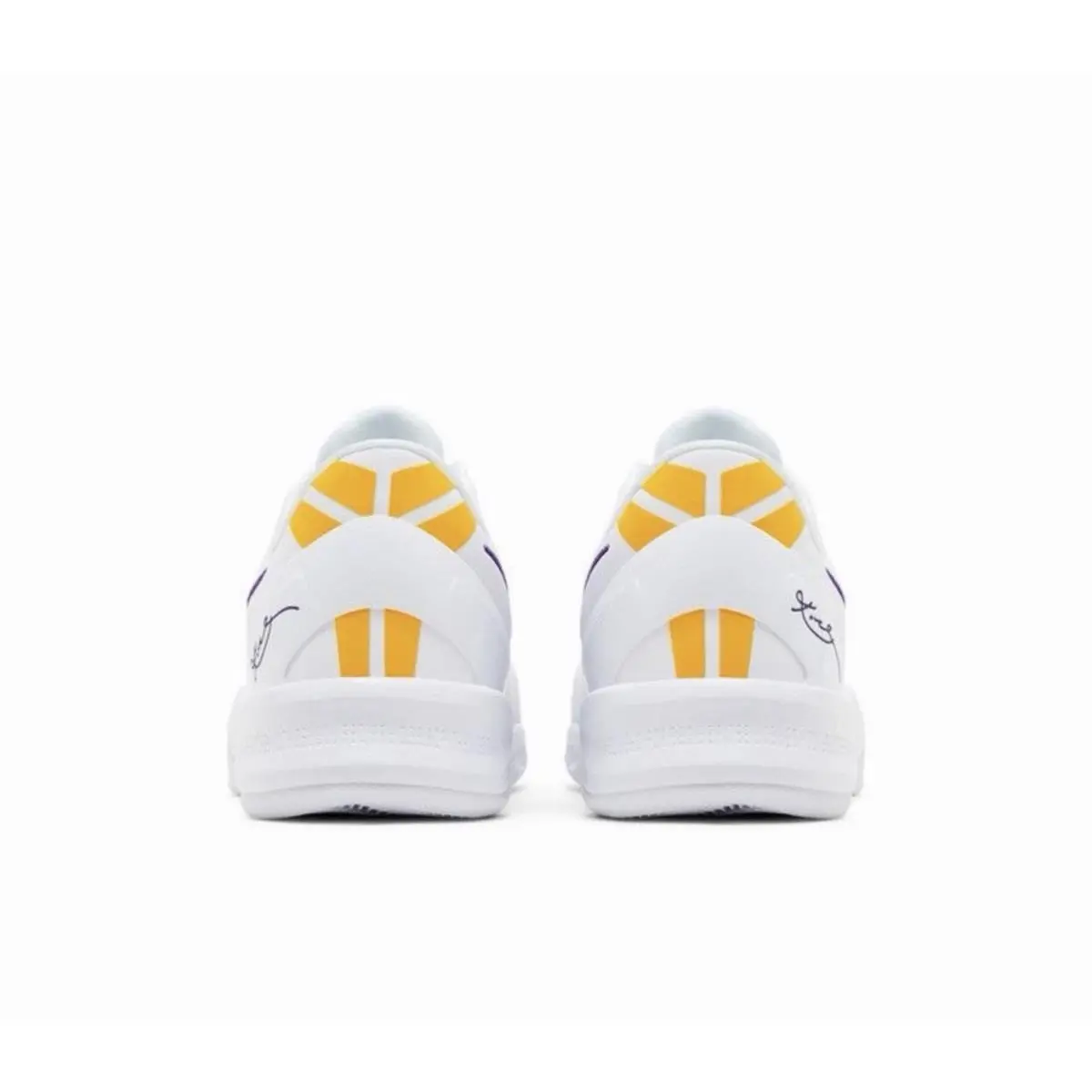 Nike shoes - Nike Kobe 8 - Kobe - HF9550-100 - White/Court Purple/University Gold 3