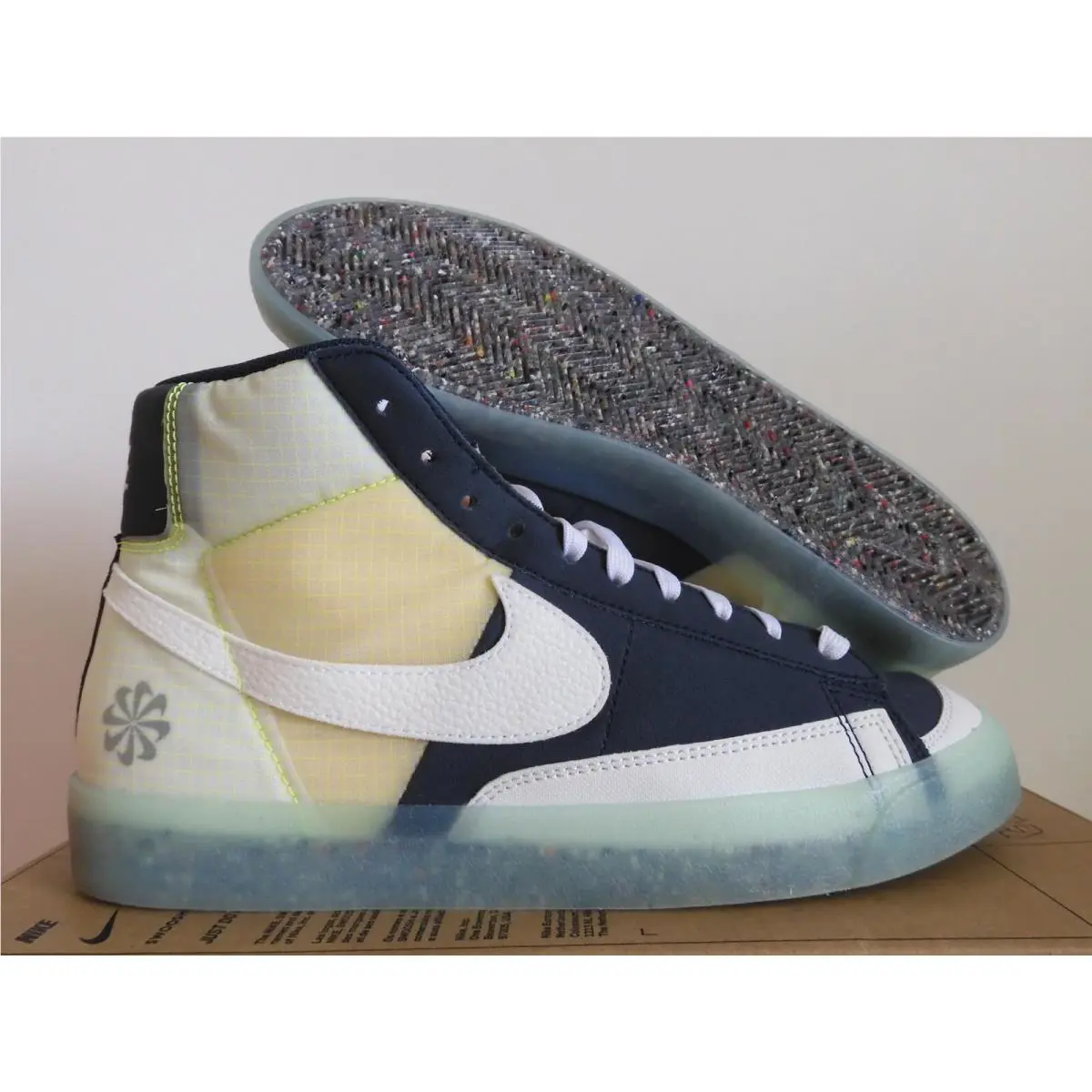 Nike Blazer Mid `77 Armory Navy Blue-white-summit White SZ 8.5 DH4505-400