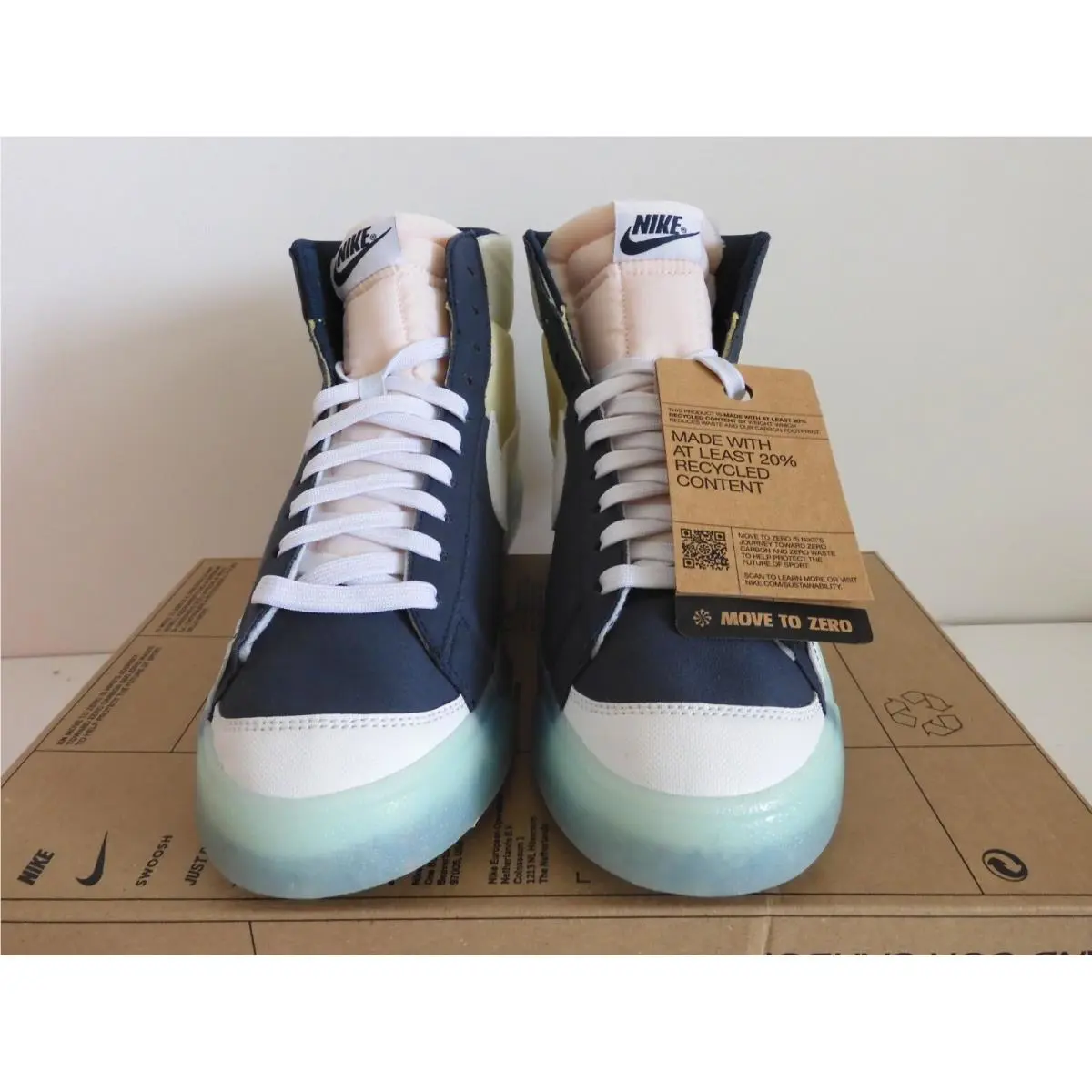 Nike shoes - Nike Blazer Mid 77 - Blazer Mid - DH4505400 - Blue (UPC: 195238331238) 2