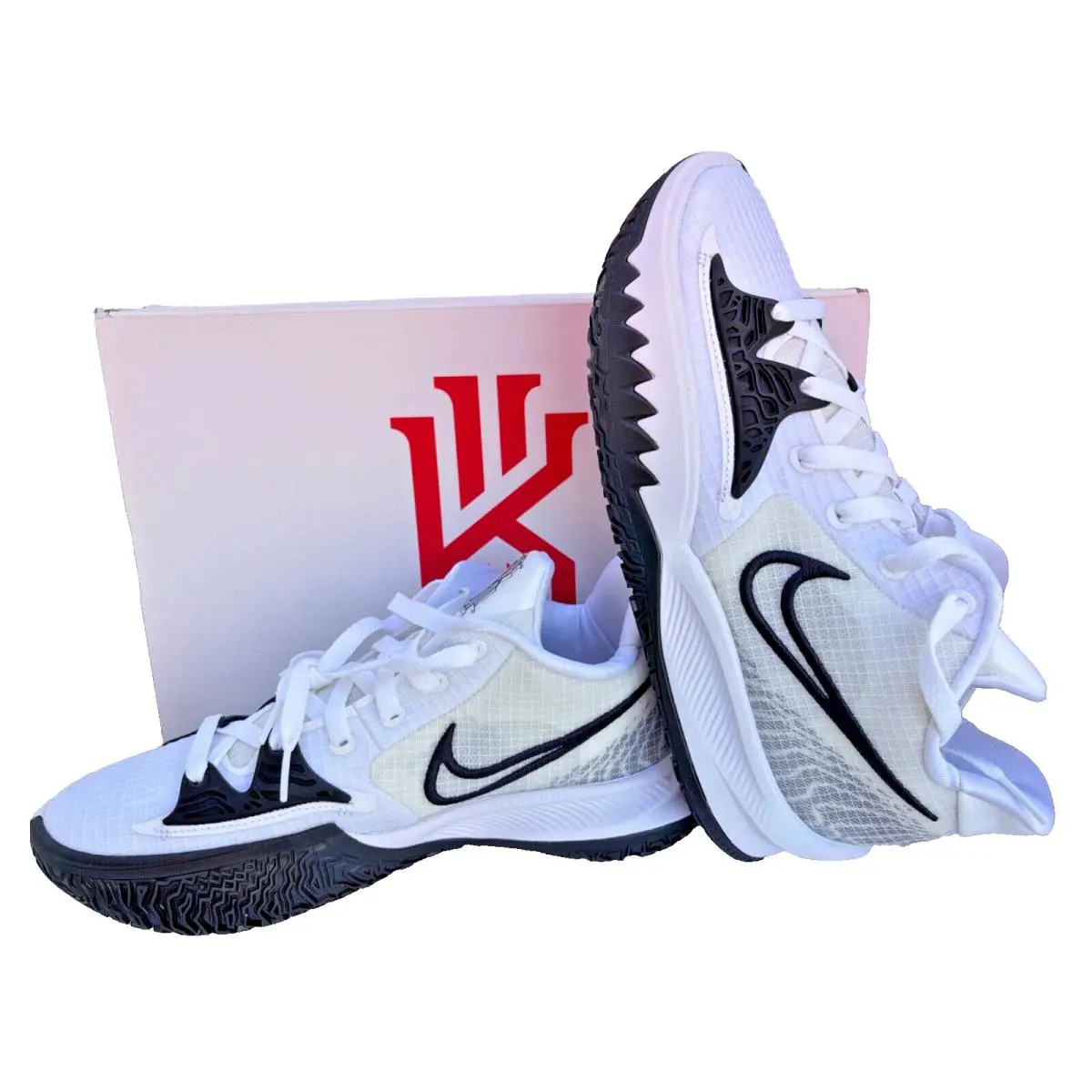 Nike shoes - Nike Kyrie Low - Kyrie Low - DA7803-100 - WHITE/BLACK 7