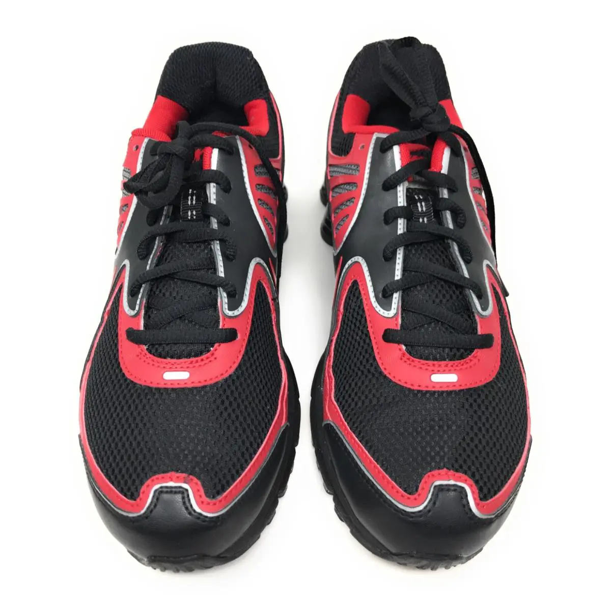 Nike shoes - Nike Shox Qualify + - Shox Qualify - Black, Metallic Silver & Varsity Red (UPC: 640135261732) 1