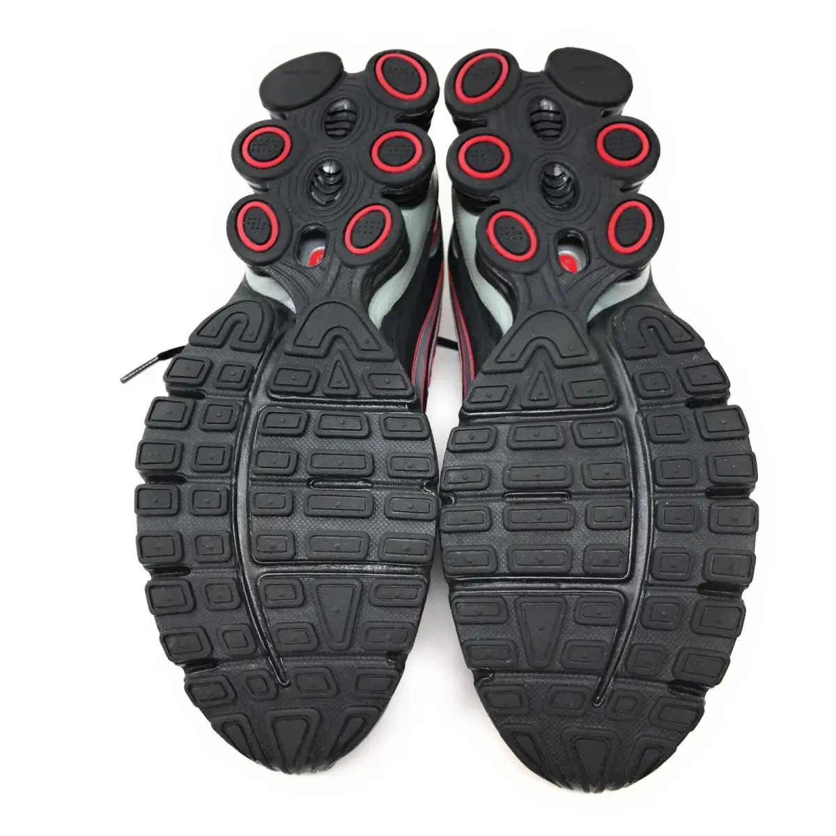 Nike shoes - Nike Shox Qualify + - Shox Qualify - Black, Metallic Silver & Varsity Red (UPC: 640135261732) 4