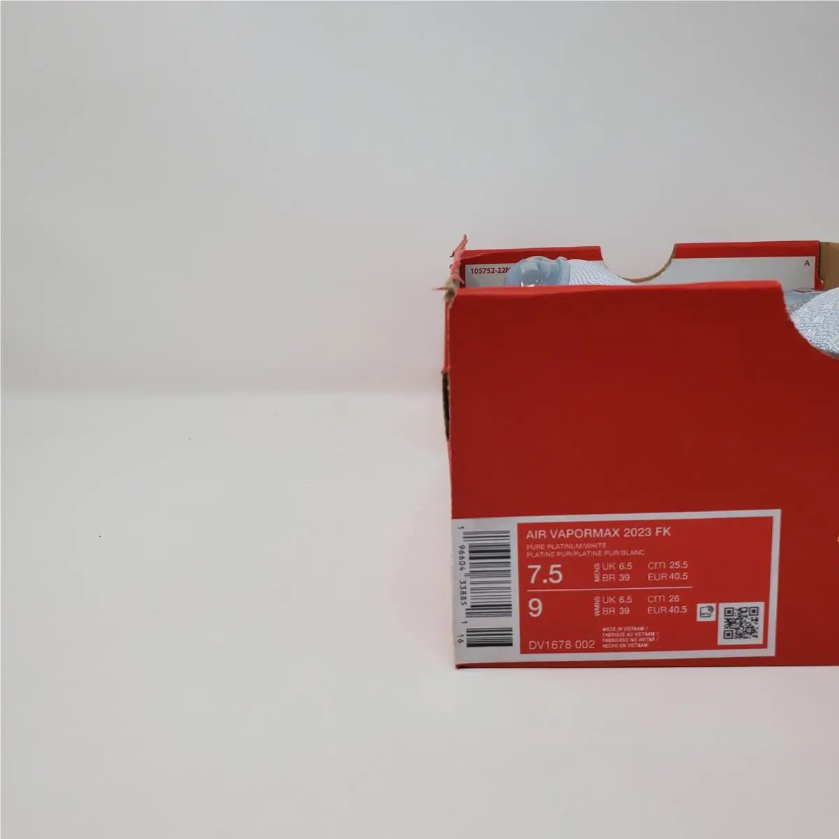 Nike shoes - Nike Air Vapormax 2023 FK - DV1678-002 - White 9