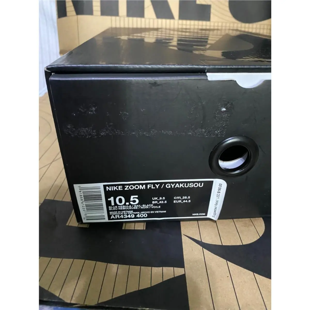 Nike shoes - Nike Zoom Fly - Zoom Fly - AR4349400 - Blue 4