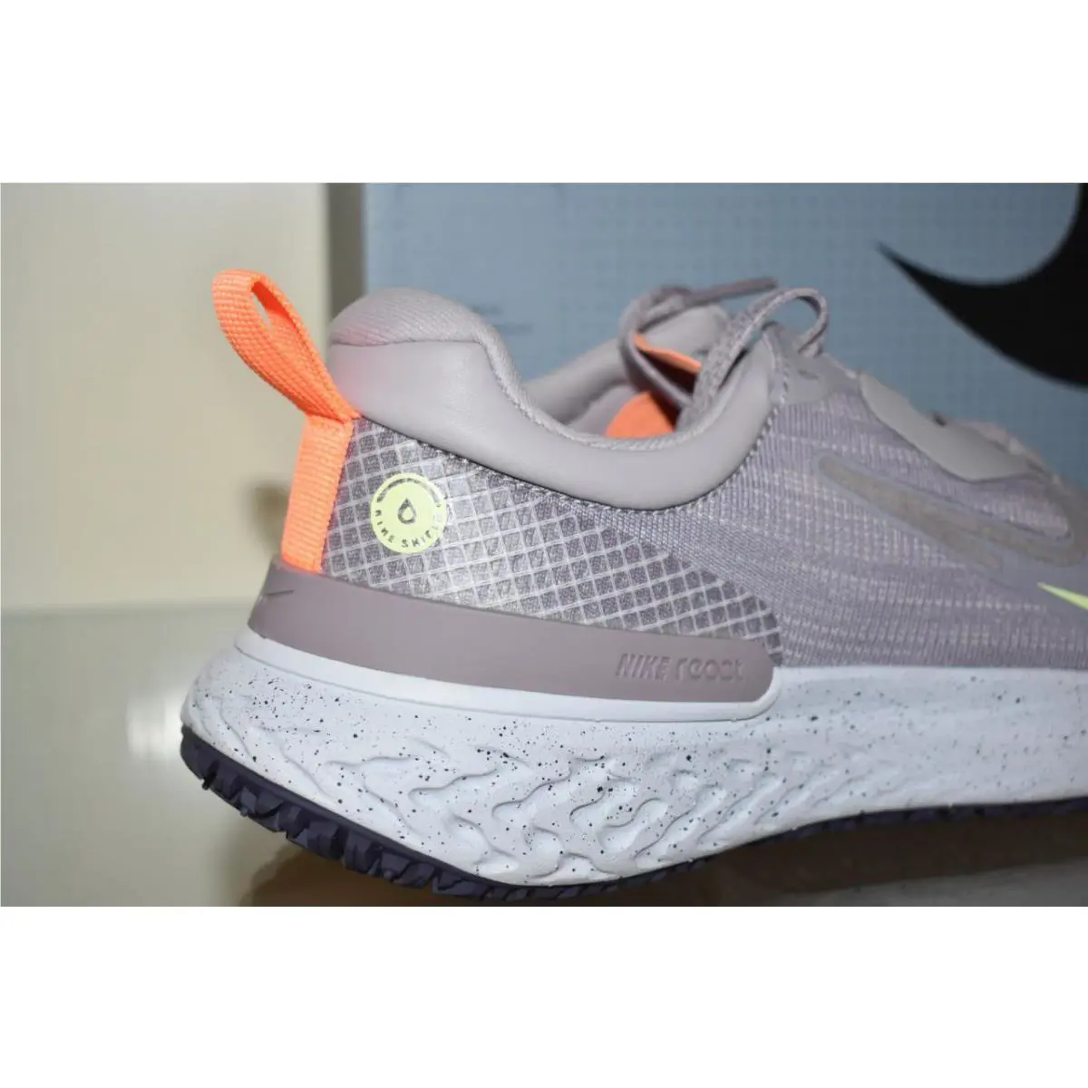 Nike shoes - Nike React Miler 2 Shield - DC4066 500 - Gray (UPC: 195242388488) 2