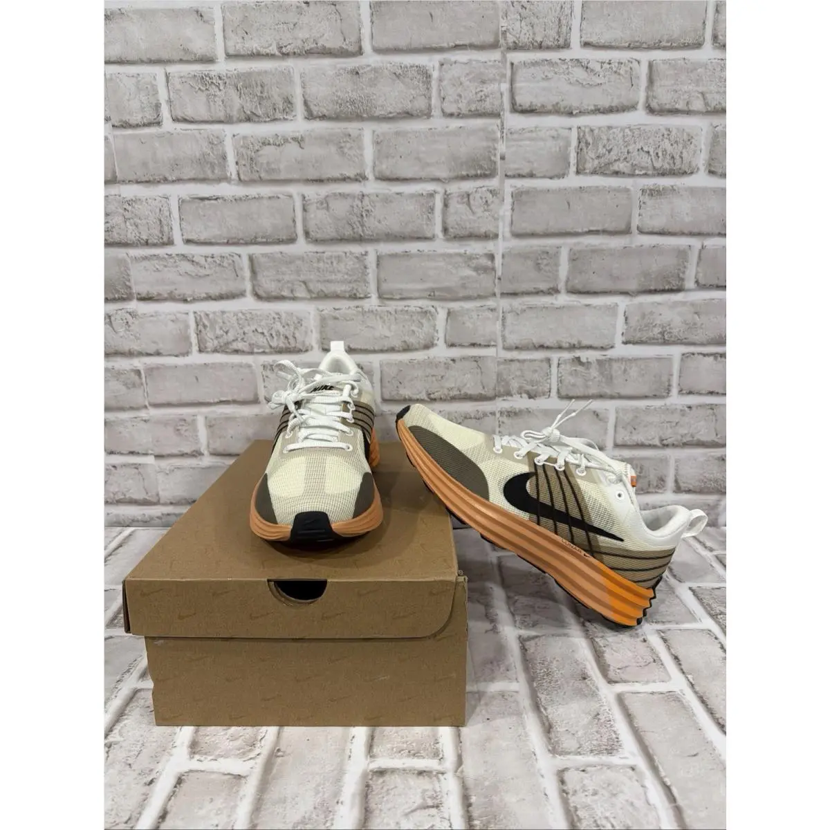 Nike Lunar Roam `summit White Khaki Copper Moon` Sneakers DV2440 101 Sz 8