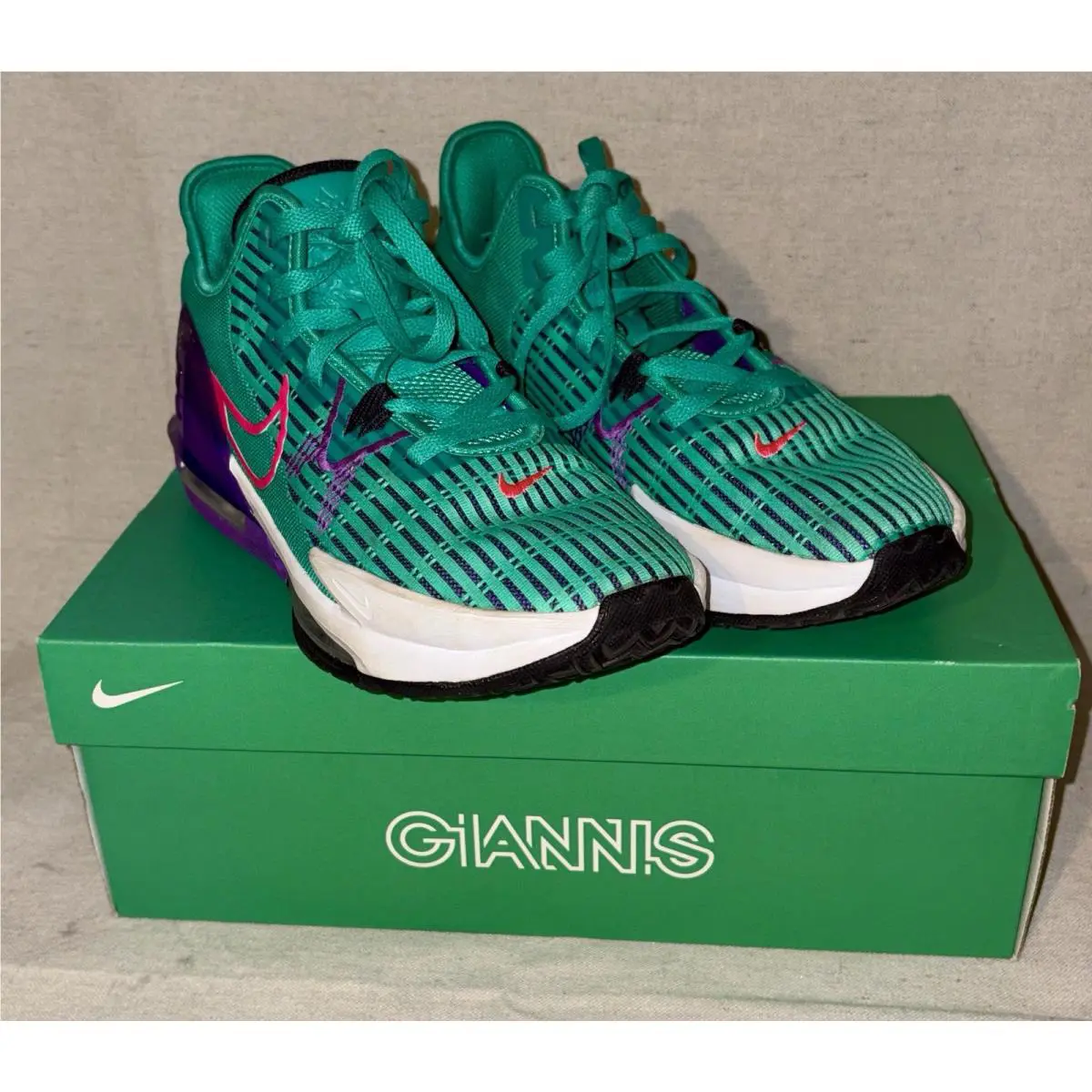 Nike shoes - Nike Giannis Immortality - Giannis Immortality - FQ3681300 - Dusty Cactus/Royal Pulse/Green Frost/White (UPC: 197600172005) 2