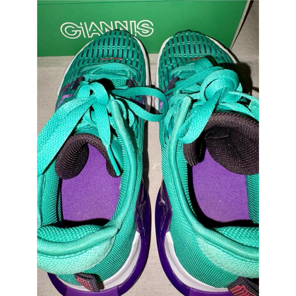 Nike shoes - Nike Giannis Immortality - Giannis Immortality - FQ3681300 - Dusty Cactus/Royal Pulse/Green Frost/White (UPC: 197600172005) 5