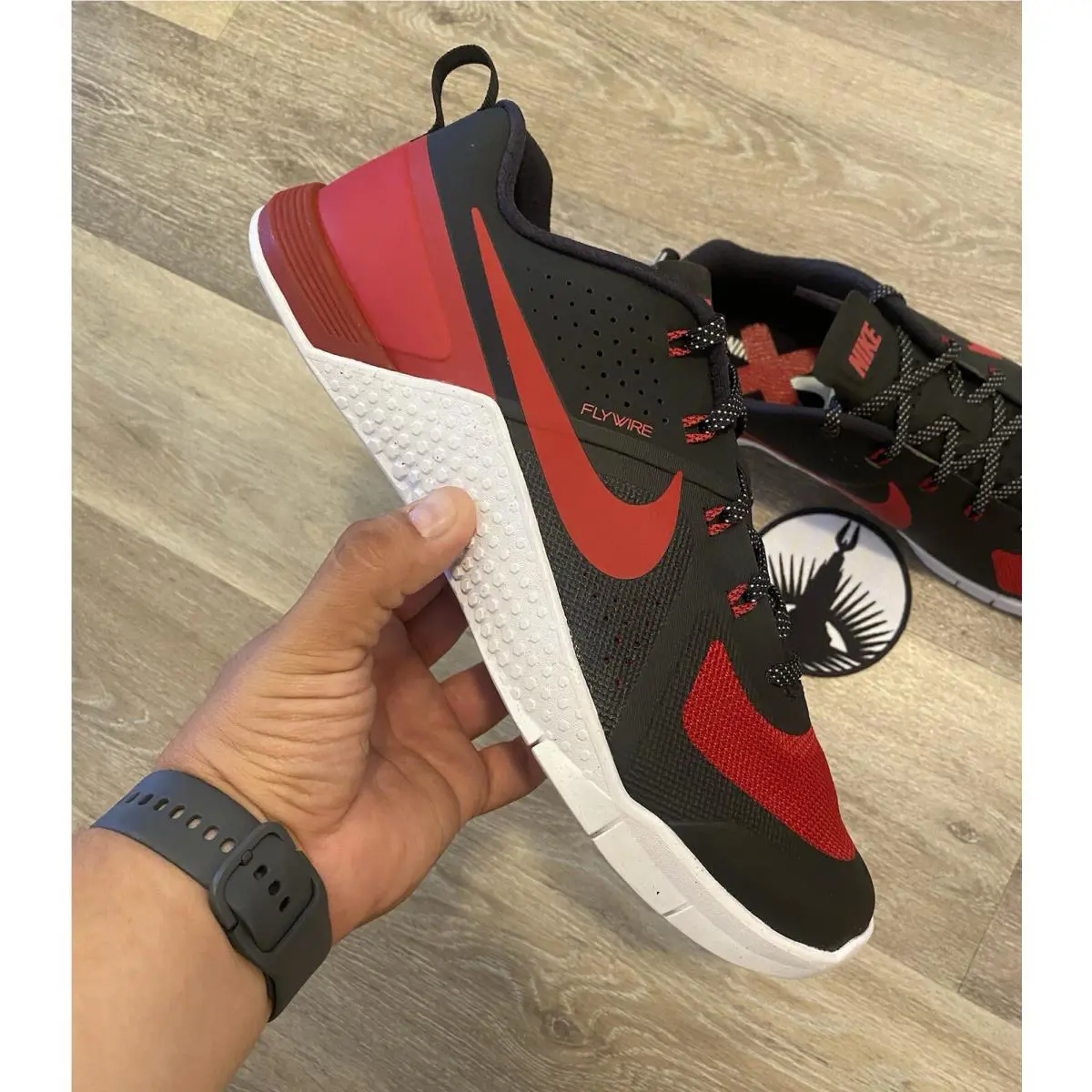 Nike shoes - Nike Metcon 1 - Metcon - FQ1854-001 - Black / Varsity Red / Wolf Grey (UPC: 197598605936) 8