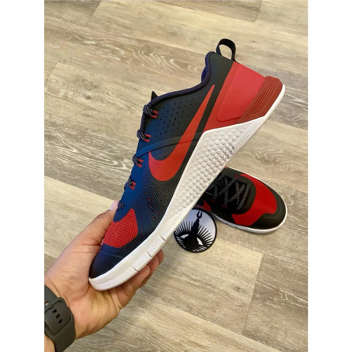 Nike shoes - Nike Metcon 1 - Metcon - FQ1854-001 - Black / Varsity Red / Wolf Grey (UPC: 197598605936) 3