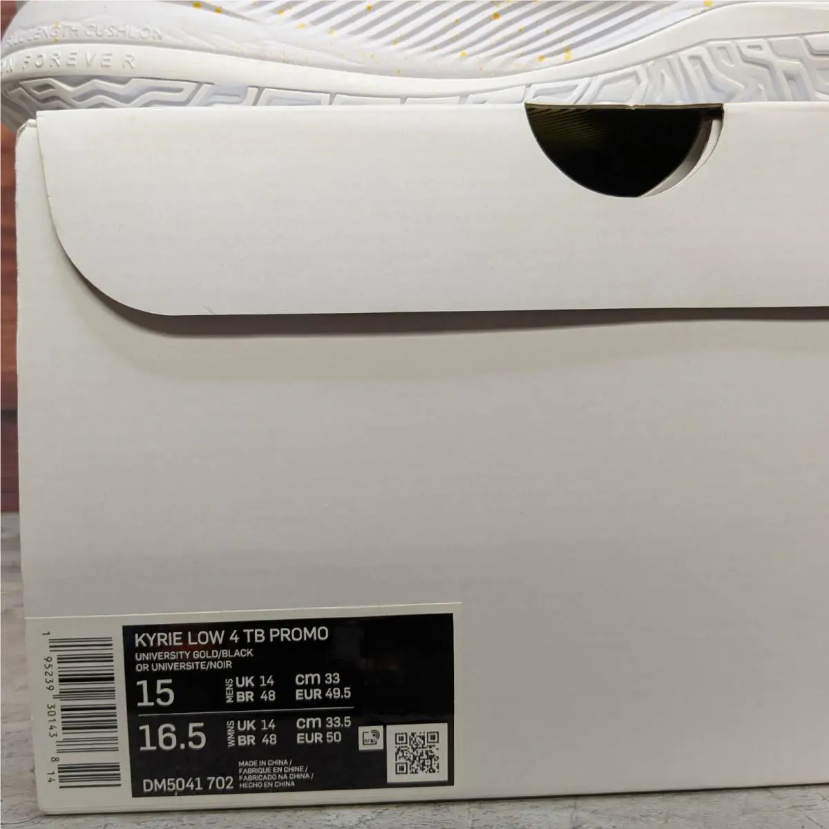Nike shoes - Nike Kyrie Low 4 - Kyrie Low - DM5041-702 - Yellow (UPC: 195239301438) 7