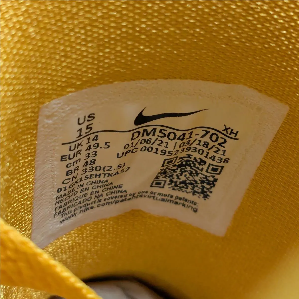 Nike shoes - Nike Kyrie Low 4 - Kyrie Low - DM5041-702 - Yellow (UPC: 195239301438) 5