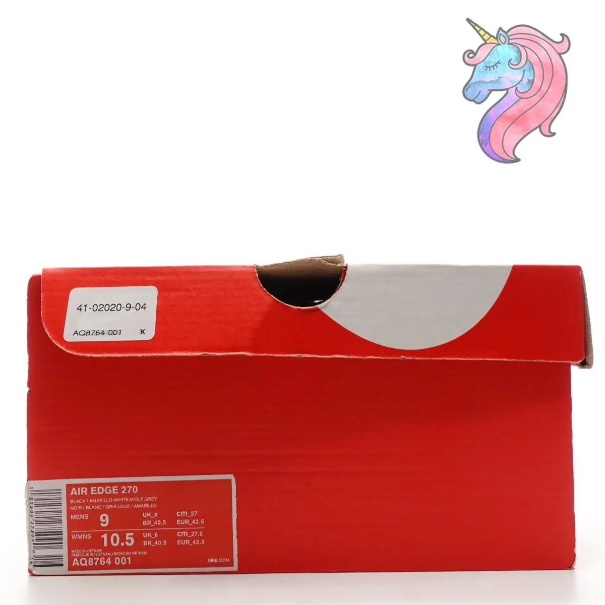 Nike shoes - Nike Air Edge - Air Edge - AQ8764001 - White, Black 8