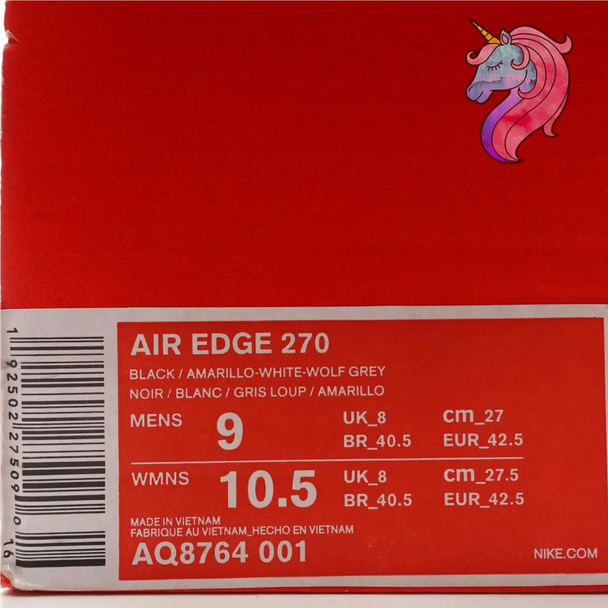 Nike shoes - Nike Air Edge - Air Edge - AQ8764001 - White, Black 9