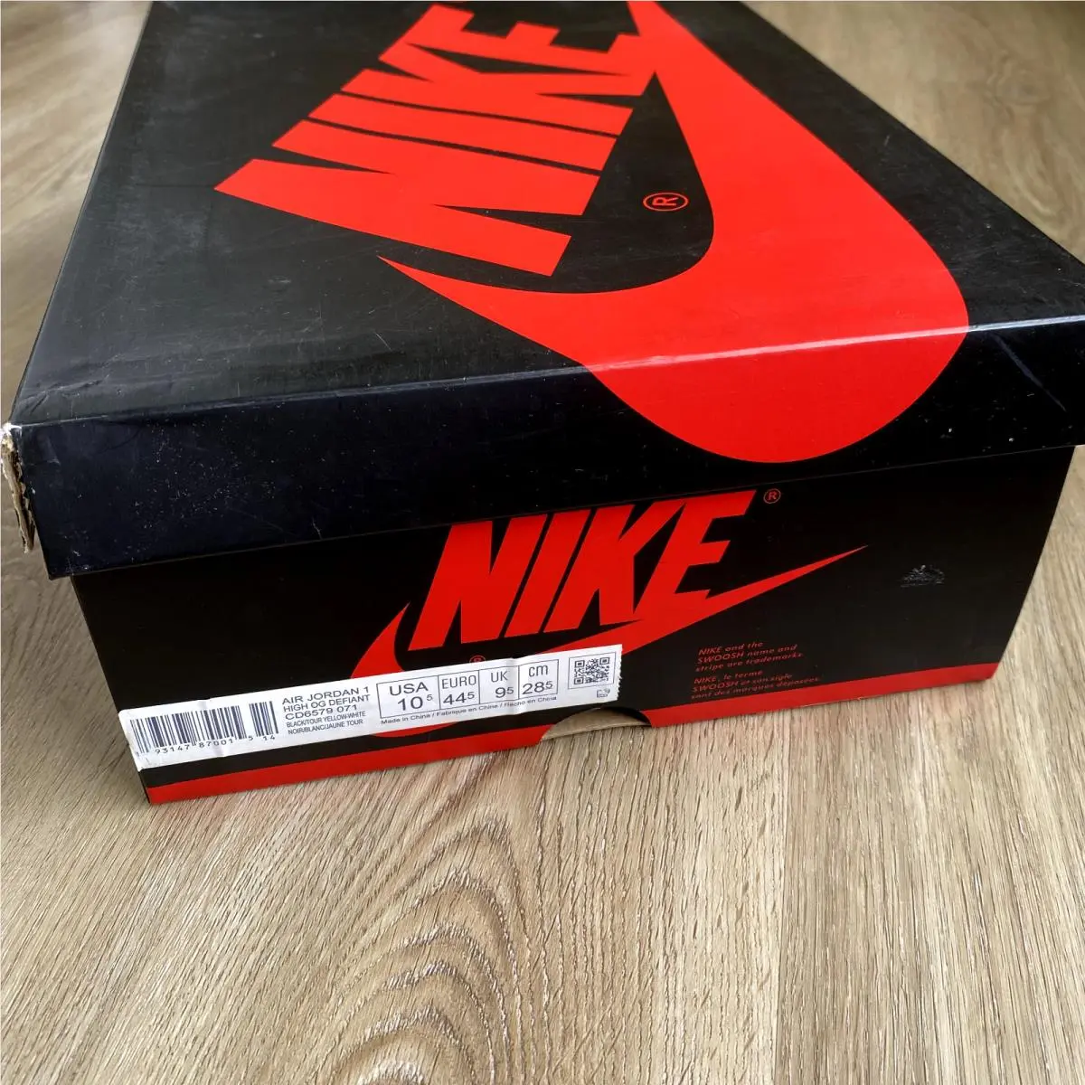 Nike shoes - Air Jordan 1 - Air - CD6579-071 - Black (UPC: 0193147870015) 6