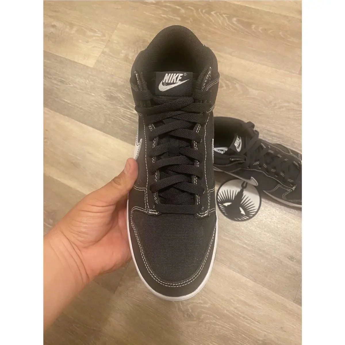 Nike shoes - Nike Dunk Mid - Dunk Mid - DV0830-001 - Off Noir/White/Off Noir/White (UPC: 196153222335) 4