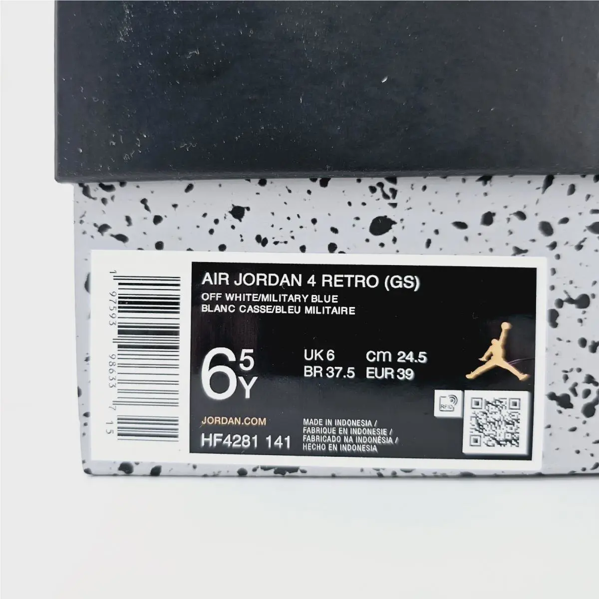 Nike shoes - Air Jordan 4 - Air - HF4281-141 - Multicolor (UPC: 197593986337) 4