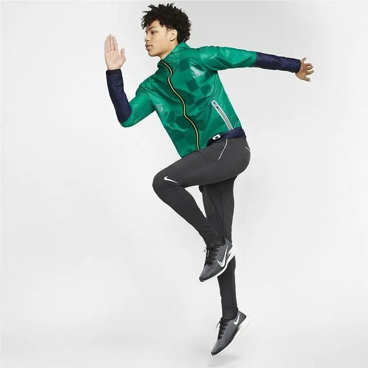 Nike clothing - Windrunner Wild Run - Windrunner Wild Run - BV5615 340 - Mystic Green & Blackened Blue & Black 1