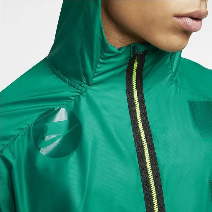 Nike clothing - Windrunner Wild Run - Windrunner Wild Run - BV5615 340 - Mystic Green & Blackened Blue & Black 4