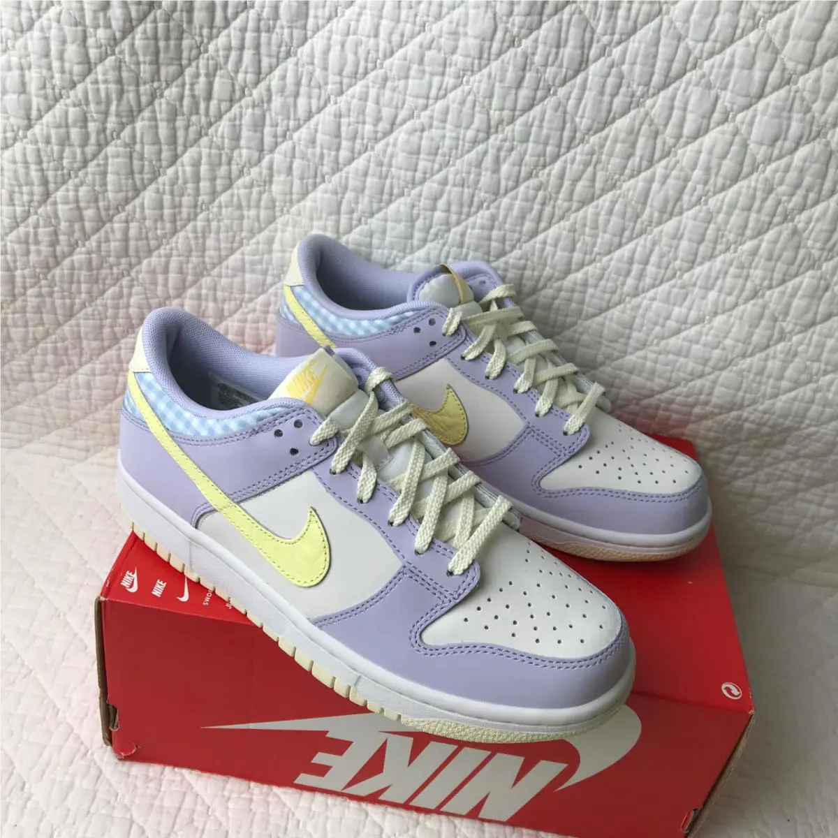 Nike shoes - Nike Dunk Low SE GS - FJ4641-536 - Oxygen Purple/Citron Tint 8