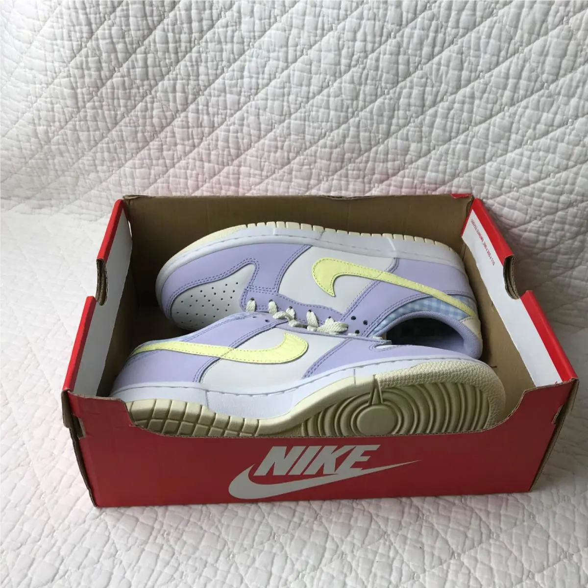 Nike shoes - Nike Dunk Low SE GS - FJ4641-536 - Oxygen Purple/Citron Tint 10