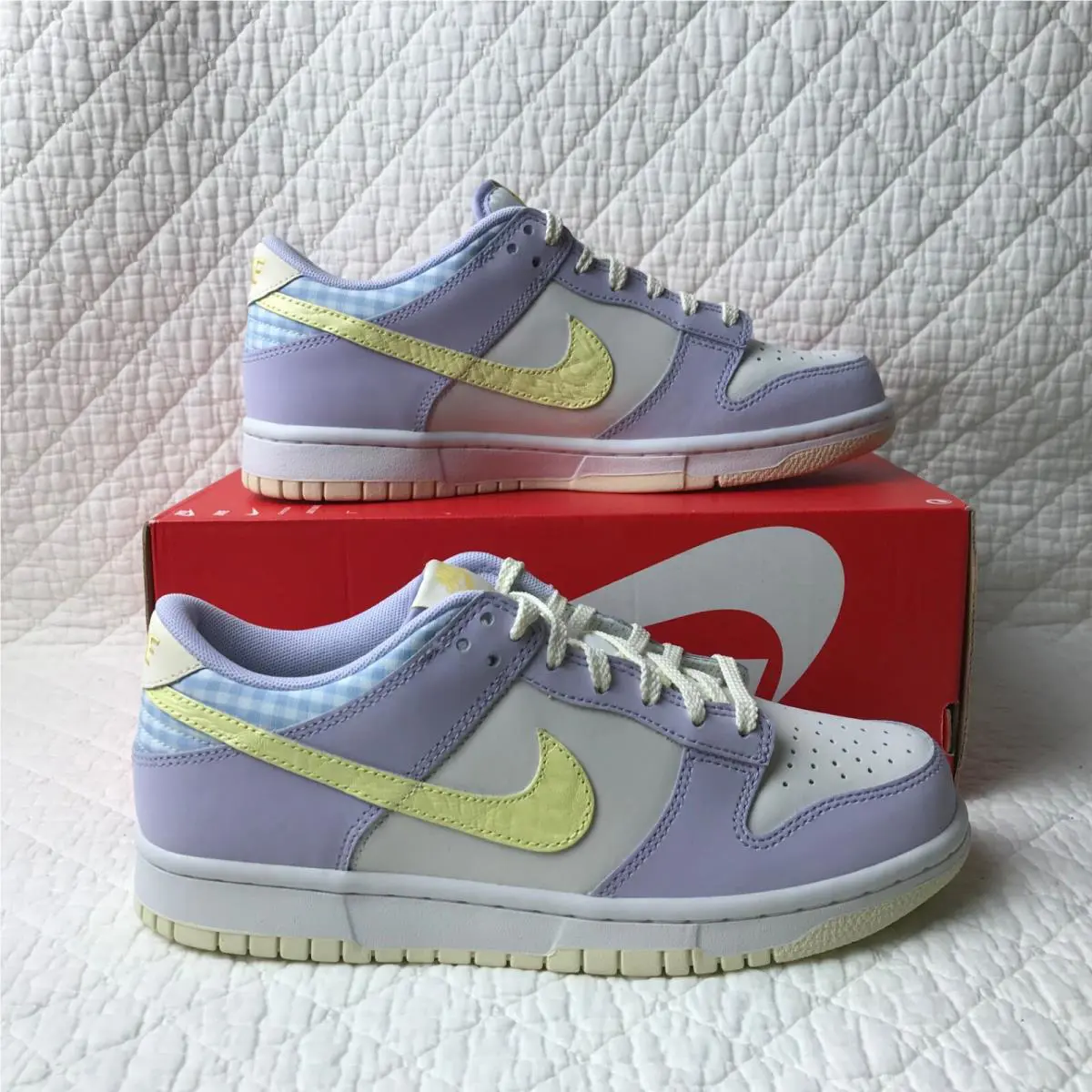 Nike shoes - Nike Dunk Low SE GS - FJ4641-536 - Oxygen Purple/Citron Tint 0