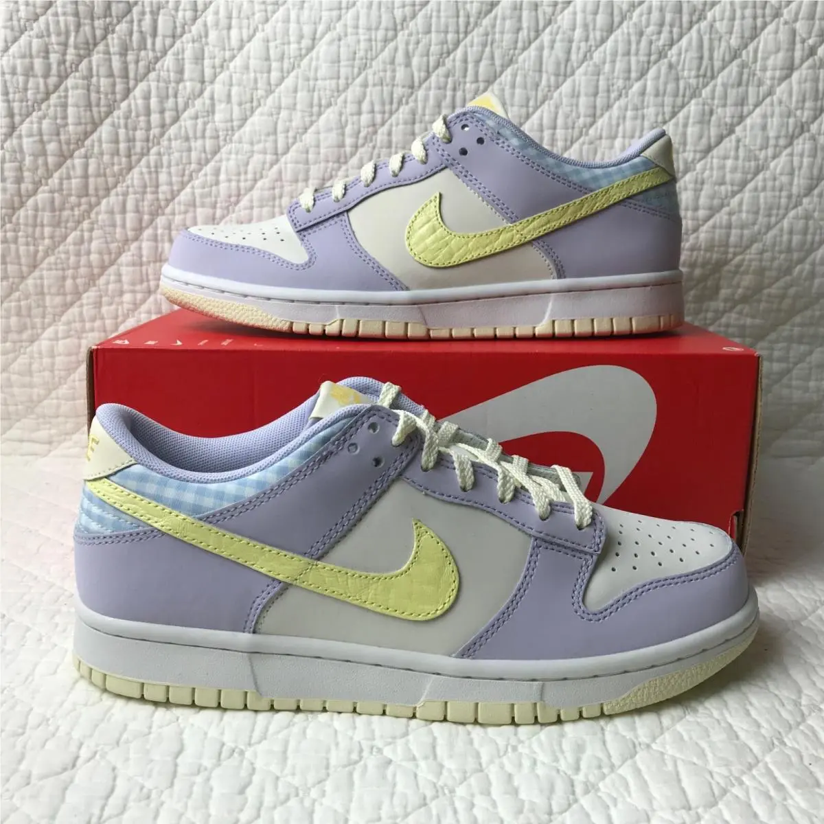 Nike Dunk Low SE BG GS Shoes Grade School SZ 4Y Oxygen Purple FJ4641-536