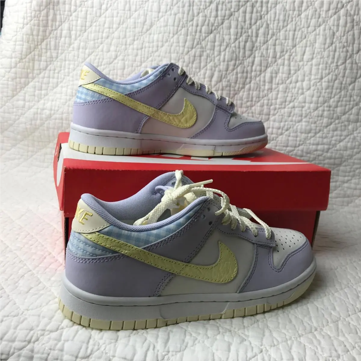 Nike shoes - Nike Dunk Low SE GS - FJ4641-536 - Oxygen Purple/Citron Tint 10
