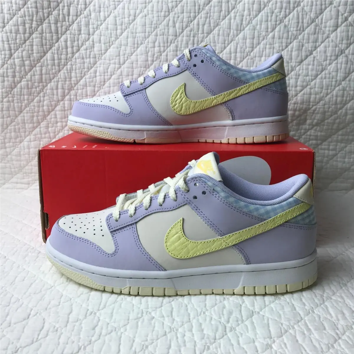 Nike shoes - Nike Dunk Low SE GS - FJ4641-536 - Oxygen Purple/Citron Tint 1