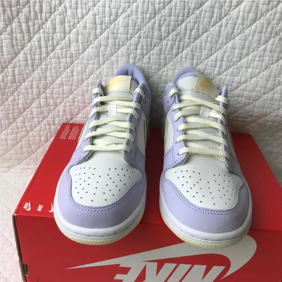 Nike shoes - Nike Dunk Low SE GS - FJ4641-536 - Oxygen Purple/Citron Tint 3