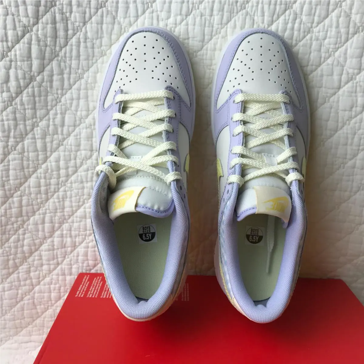 Nike shoes - Nike Dunk Low SE GS - FJ4641-536 - Oxygen Purple/Citron Tint 5