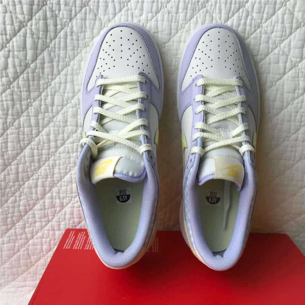 Nike shoes - Nike Dunk Low SE GS - FJ4641-536 - Oxygen Purple/Citron Tint 5